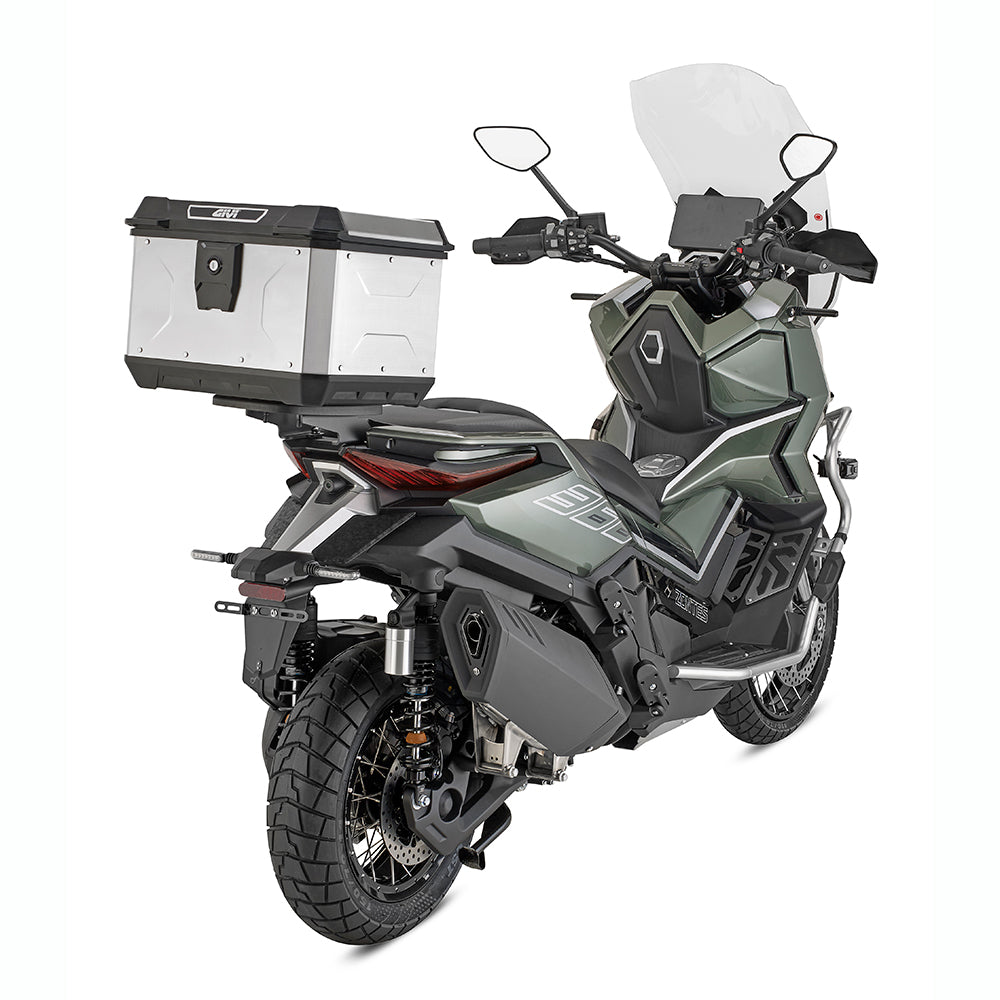 ALP44A2 Alpina bauletto valigia in alluminio con piastra universale Monolock