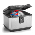 ALP44A2 Alpina bauletto valigia in alluminio con piastra universale Monolock