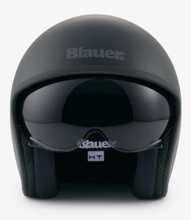 Blauer H.T. casco jet Pilot 4.0 nero opaco