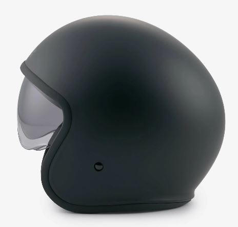 Blauer H.T. casco jet Pilot 4.0 nero opaco