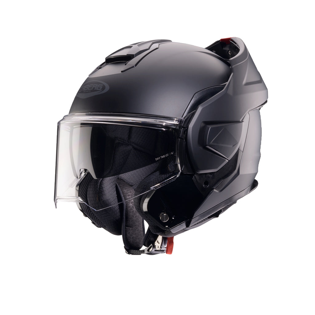 Caberg casco modulare Reversibile Trip nero opaco E22-06 SOS MEDICAL