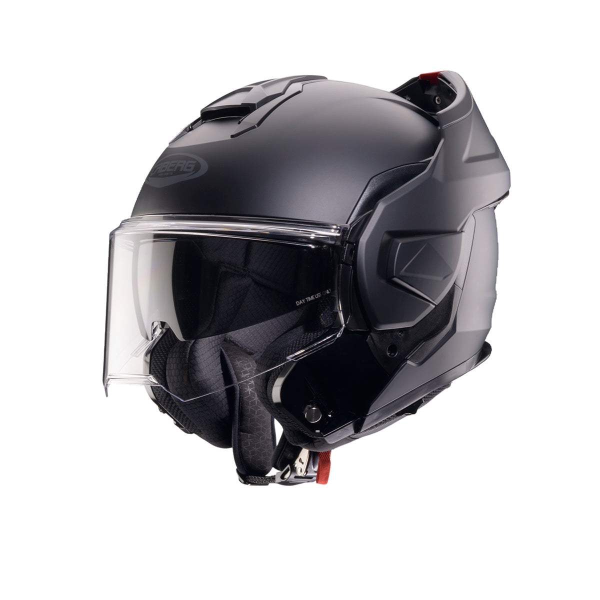 Caberg casco modulare Reversibile Trip nero opaco E22-06 SOS MEDICAL