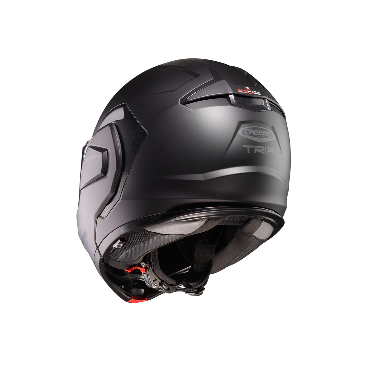 Caberg casco modulare Reversibile Trip nero opaco E22-06 SOS MEDICAL