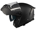 MT helmets casco Modulare Atom 2 nero opaco