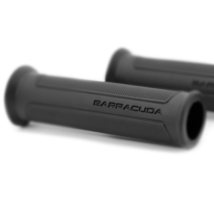 Barracuda coppia manopole Basic nere moto e scooter