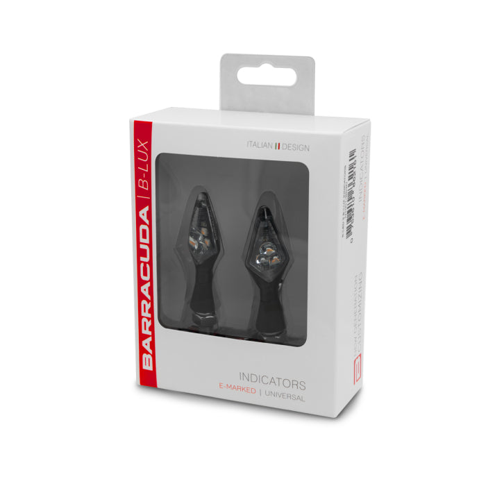 Barracuda coppia frecce X-Led b-lux nere