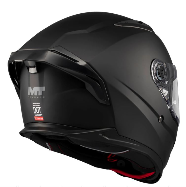 MT helmets casco integrale Braker SV nero opaco