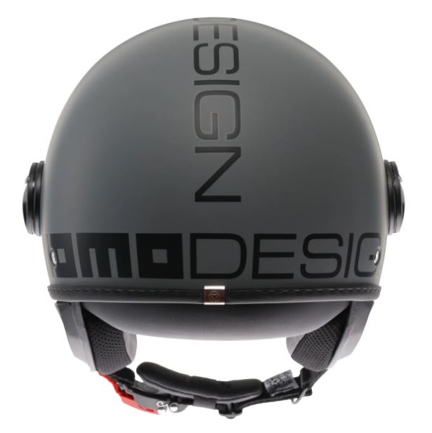 Momodesign Momo casco jet Fgtr classic grigio opaco decal nera