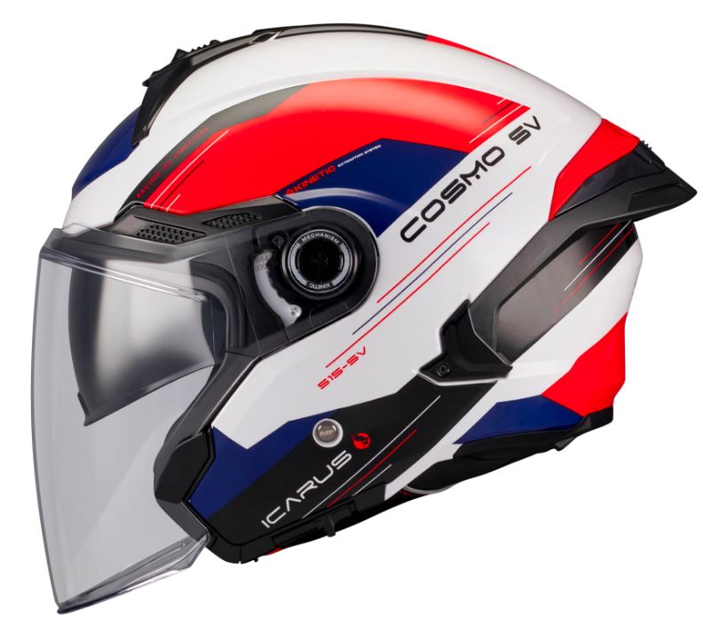 Mt helmets casco jet moto Cosmo SV Icarus A5