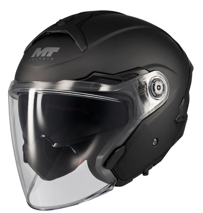 Mt helmets casco jet moto Cosmo SV nero opaco