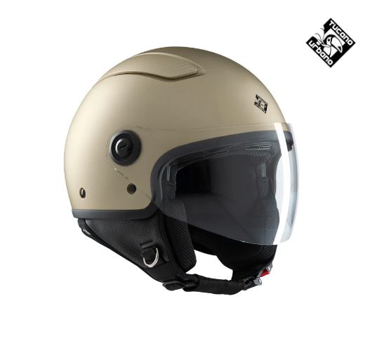 Tucano urbano casco jet EL Fan ventilato omologato ece 22-06