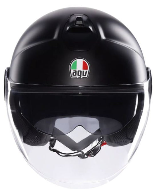 Agv casco jet moto Eteres nero opaco E22-06