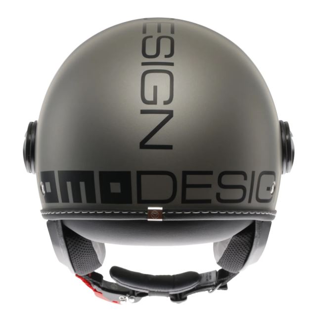 Momodesign Momo casco jet Fgtr EVO titanio opaco decal nera