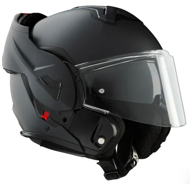 Tucano urbano casco modulare Reversibile Fast flip nero opaco