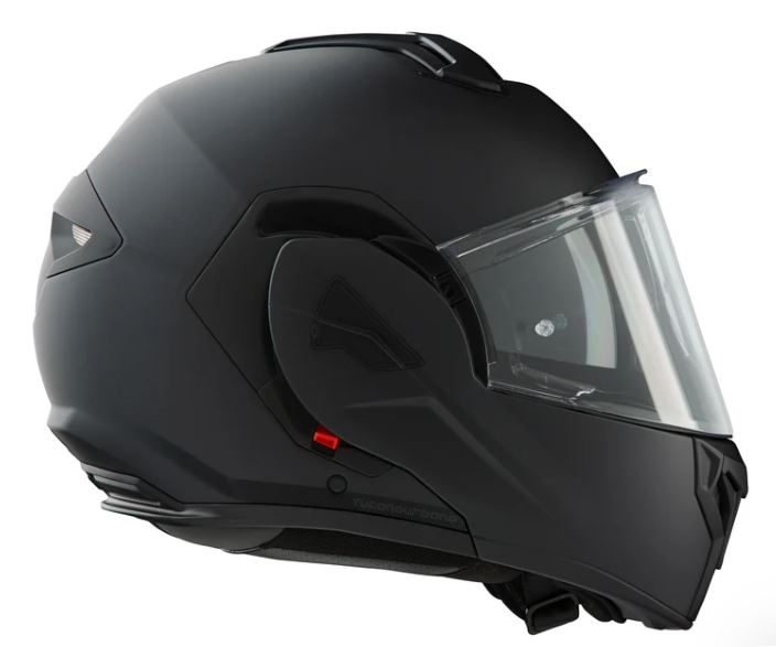 Tucano urbano casco modulare Reversibile Fast flip nero opaco
