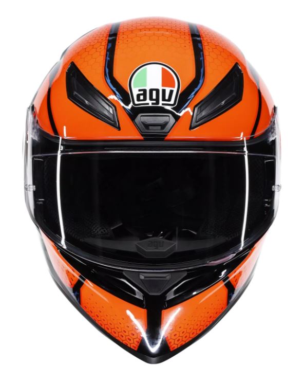 Agv full-face helmet K1-S Speedarmor black-orange-blue