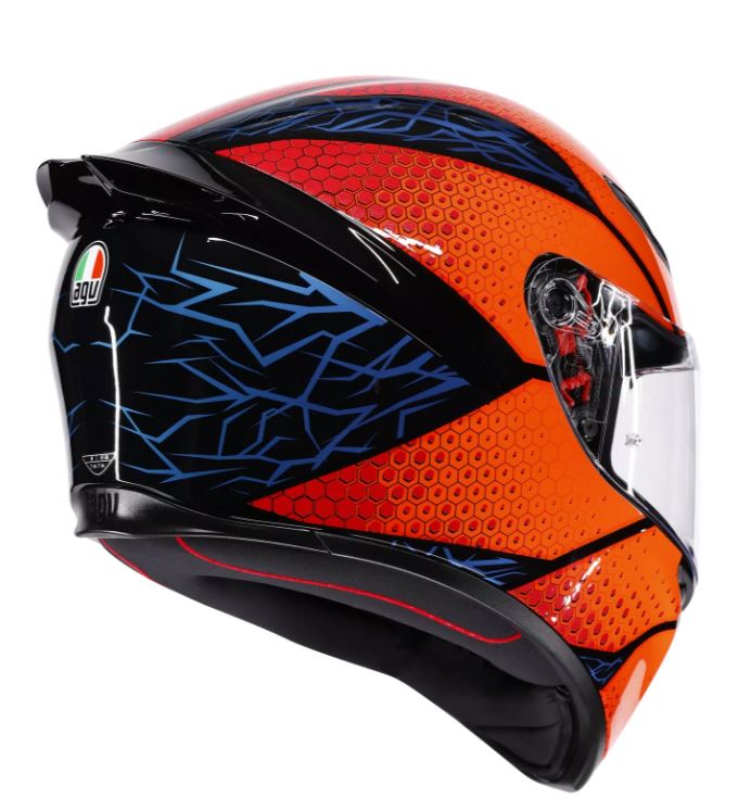 Agv full-face helmet K1-S Speedarmor black-orange-blue
