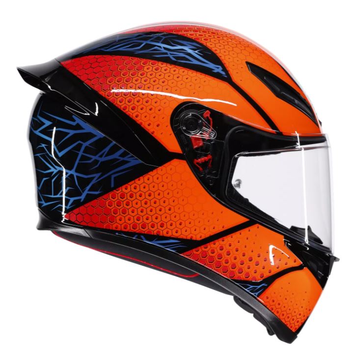 Agv full-face helmet K1-S Speedarmor black-orange-blue