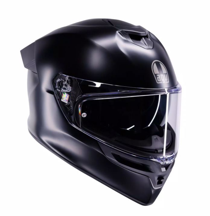 New Agv K5 casco integrale in fibra composita moto nero opaco