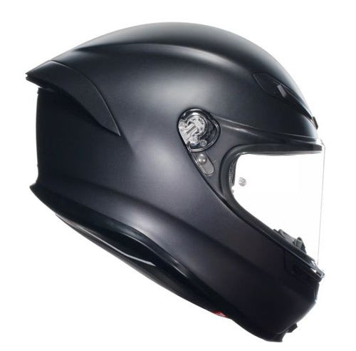 Agv casco integrale K6 S nero opaco in fibra aramidica