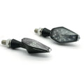 Barracuda coppia mini frecce moto Led Viper nere