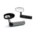 Barracuda coppia specchi SKIN-R BAR-END neri alluminio