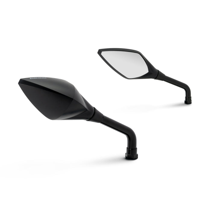 N2000-STR coppia specchi moto Street colore nero