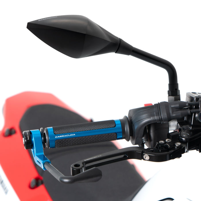 N2000-STR coppia specchi moto Street colore nero
