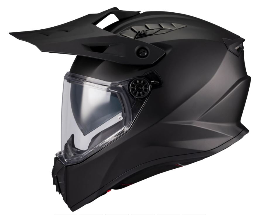 MT helmets casco enduro Track SV nero opaco