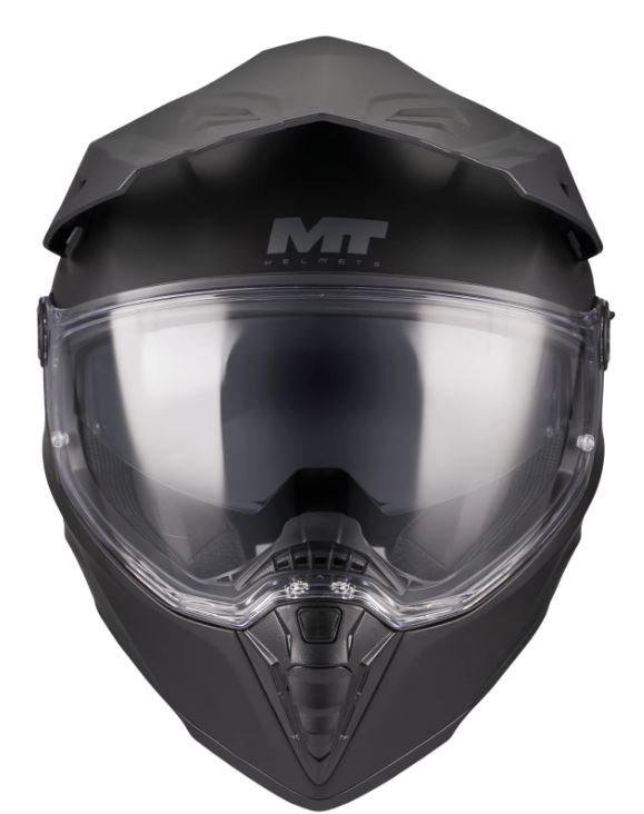 MT helmets casco enduro Track SV nero opaco